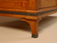 Cherry Chest with Forged Inlay detail 2